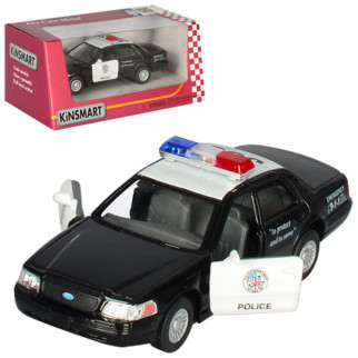Поліцейська Машинка інертна Kinsmart Ford KT-5327-W 12 см - Інтернет-магазин спільних покупок ToGether