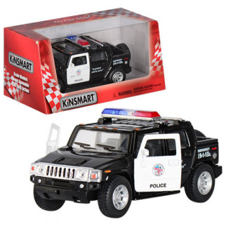 Поліцейська Машинка інертна Kinsmart Hummer KT-5097-WP 13 см - Інтернет-магазин спільних покупок ToGether