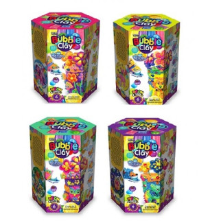 Набір творчої творчості Danko Toys Bubble Clay Ваза BBC-V-01-02-03-04U - Інтернет-магазин спільних покупок ToGether
