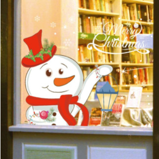 Набір новорічних наклейок на вікно Happy New Year 7 13762 50х70 см 1 лист - Інтернет-магазин спільних покупок ToGether