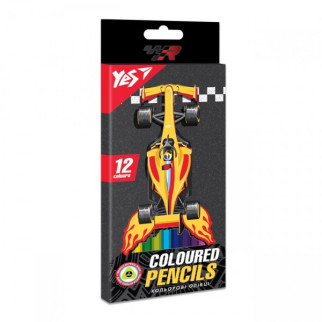 Набір кольорових олівців Yes Race Legend 290671 12 кольорів - Інтернет-магазин спільних покупок ToGether