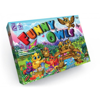 Настільна гра Danko Toys Funny Owls ДТ-ІМ-11-36 - Інтернет-магазин спільних покупок ToGether