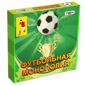 Настільна гра Strateg Футбольна монополія 00716 - Інтернет-магазин спільних покупок ToGether