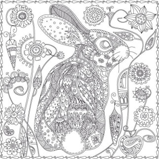 Шпалери-розмальовки Кролик 60*60 C-60010 - Інтернет-магазин спільних покупок ToGether