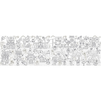 Шпалери-розмальовки Поні з принцесами 60*200 C-200007 - Інтернет-магазин спільних покупок ToGether