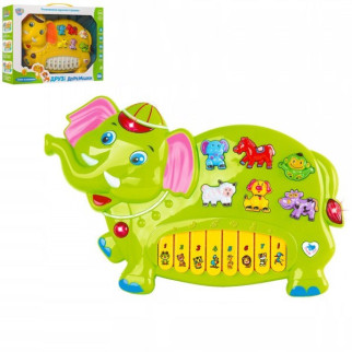 Дитяче піаніно Limo Toy Слоник FT-0012 30 см - Інтернет-магазин спільних покупок ToGether