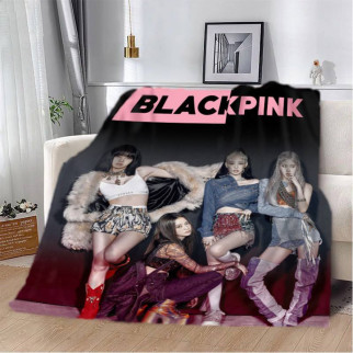 Плед 3D Black Pink 2871_A 13156 160х200 см - Інтернет-магазин спільних покупок ToGether