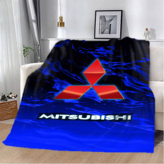 Плед 3D MITSUBISHI blue 2729_B 12783 135х160 см - Інтернет-магазин спільних покупок ToGether