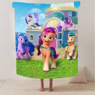 Плед 3D My Littlе Pony №2 2905_A 13283 160х200 см - Інтернет-магазин спільних покупок ToGether