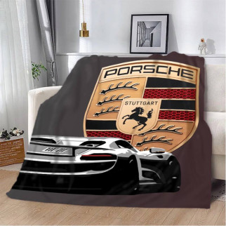 Плед 3D Porsche 2596_B 12424 135х160 см - Інтернет-магазин спільних покупок ToGether