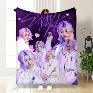 Плед 3D Stray Kids Felix №1 3370_B 15780 135х160 см - Інтернет-магазин спільних покупок ToGether