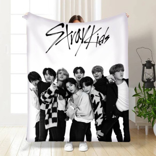 Плед 3D Stray Kids №3 3374_A 15787 160х200 см - Інтернет-магазин спільних покупок ToGether