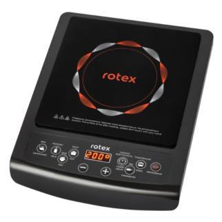 Плита індукційна електрична настільна Rotex RIO215-G 1400 Вт чорна - Інтернет-магазин спільних покупок ToGether