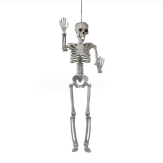 Підвісний декор на Хелловін Скелет 13625 60 см - Інтернет-магазин спільних покупок ToGether