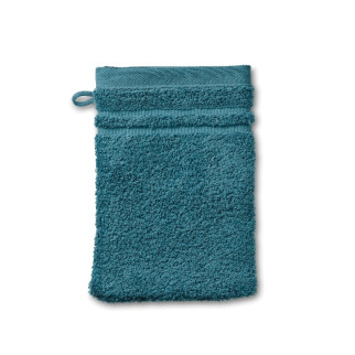Рушник-рукавичка для обличчя Kela Leonora 24608 15х21 см бірюзово-синій - Інтернет-магазин спільних покупок ToGether