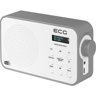 Радіоприймач ECG RD-110-DAB-White 16х5.6х9.6 см - Інтернет-магазин спільних покупок ToGether