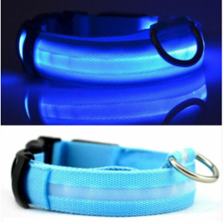 Ремінець регульований для собак світиться 9390 S блакитний - Інтернет-магазин спільних покупок ToGether