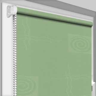 Рулонна штора Rolets Ікеа 1-2068-1050 105x170 см відкритого типу Зелена - Інтернет-магазин спільних покупок ToGether