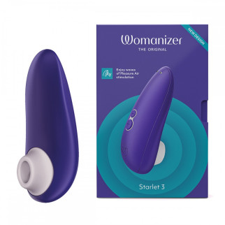 Вакуумний кліторальний стимулятор Womanizer Starlet 3 Indigo - Інтернет-магазин спільних покупок ToGether