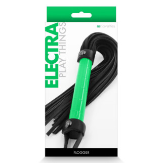 Флоггер NS Novelties ELECTRA FLOGGER GREEN - Інтернет-магазин спільних покупок ToGether