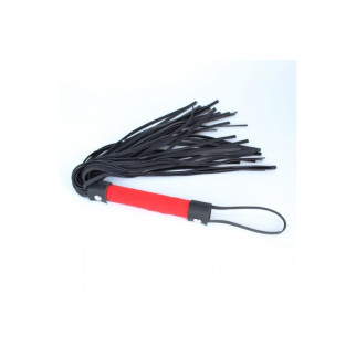 Флоггер DS Fetish Flogger black/red suave - Інтернет-магазин спільних покупок ToGether