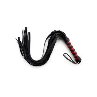 Флоггер DS Fetish Mini flogger black/red - Інтернет-магазин спільних покупок ToGether