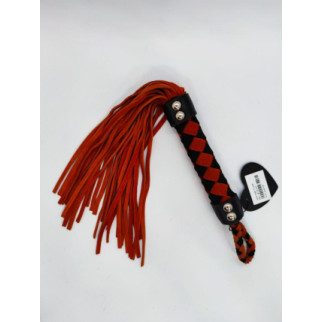 Флоггер DS Fetish Leather flogger M помаранчевий - Інтернет-магазин спільних покупок ToGether