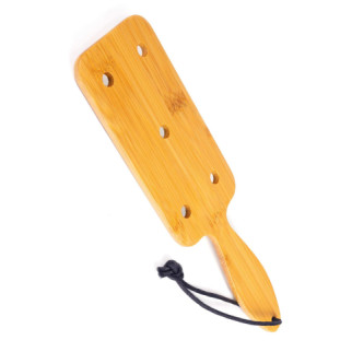 Падл Fetish Tentation Paddle Wide and Short Bamboo, упакований у ПЕ пакет - Інтернет-магазин спільних покупок ToGether