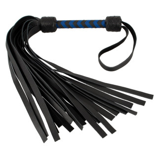 Флогер шкіряний Leather flogger black/royal - Інтернет-магазин спільних покупок ToGether