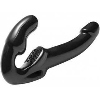 Безремневий страпон чорного кольору, 25 см - Інтернет-магазин спільних покупок ToGether