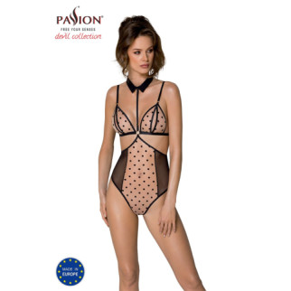 Боді DOMINICA BODY beige S/M - Passion - Інтернет-магазин спільних покупок ToGether