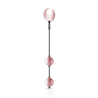 Металеві вагінальні кульки Rosy Gold — Nouveau Kegel Balls, вага 376 г, діаметр 2,8 см - Інтернет-магазин спільних покупок ToGether