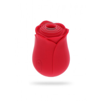 Вакуумний стимулятор клітора у вигляді троянди Toy Joy, силіконовий, червоний - Інтернет-магазин спільних покупок ToGether