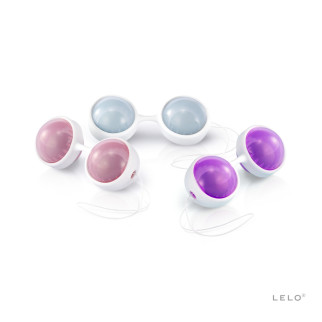 Набір вагінальних кульок LELO Beads Plus, діаметр 3,5 см, змінне навантаження 2х28, 2х37 та 2х60 г - Інтернет-магазин спільних покупок ToGether