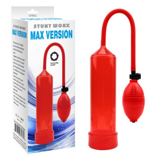 Помпа Max Version Penis Pump, Red - Інтернет-магазин спільних покупок ToGether