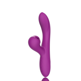 Вібратор-кролик із хвильовою стимуляцією клітора Air Pulsing Messenger, фіолетовий - Інтернет-магазин спільних покупок ToGether