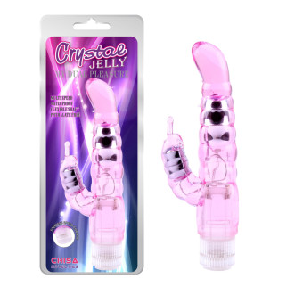 Вібратор-кролик Chisa Crystal Jellie Pleaser - Інтернет-магазин спільних покупок ToGether