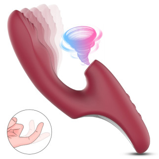 Подвійний вібртор Wibrator-Silicone Vibrator USB 7+7+7+7 functions - Інтернет-магазин спільних покупок ToGether