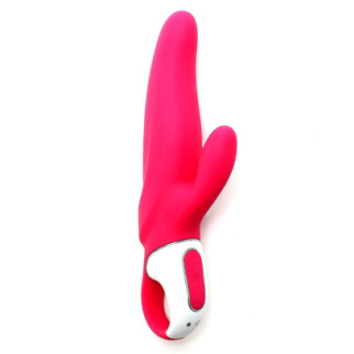 Потужний вібратор-кролик Satisfyer Vibes Mr. Rabbit, два мотори, літій силікон, 12 режимів роботи - Інтернет-магазин спільних покупок ToGether