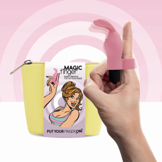 Вібратор на палець FeelzToys Magic Finger Vibrator Pink - Інтернет-магазин спільних покупок ToGether