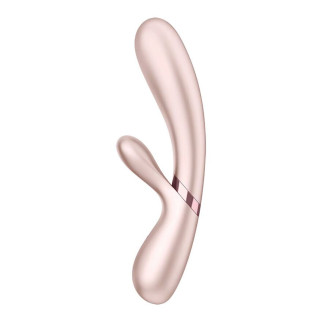 Смарт вібратор-кролик із підігрівом Satisfyer Hot Lover Nude - Інтернет-магазин спільних покупок ToGether