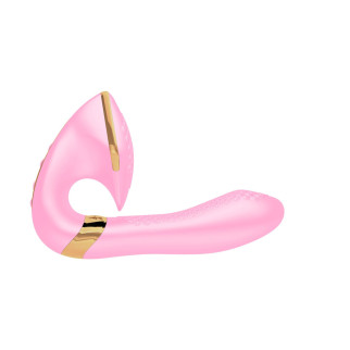 Вагінально-кліторальний вібратор Shunga Soyo Light Pink - Інтернет-магазин спільних покупок ToGether