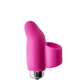 Насадка на палець з вібрацією Dream Toys FLIRTS FINGER VIBE PINK - Інтернет-магазин спільних покупок ToGether