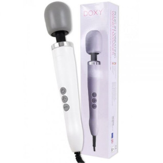 Вібромасажер-мікрофон DOXY Wand Massager, White - Інтернет-магазин спільних покупок ToGether