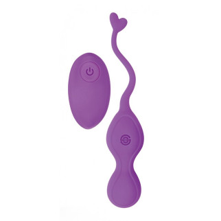 Віброяйце з дистанційним пультом управління Chisa M-mello, фіолетове - Інтернет-магазин спільних покупок ToGether