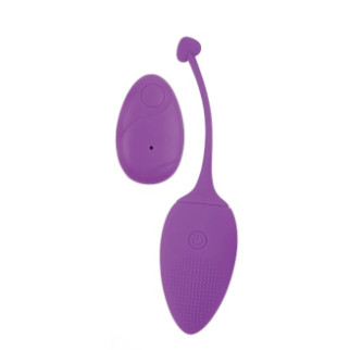 Віброяйце рельєфне з дистанційним пультом Sweety Teaser фіолетове - Інтернет-магазин спільних покупок ToGether