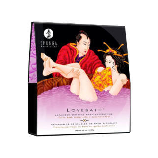 Гель для ванни Shunga LOVEBATH – Sensual Lotus 650 г, робить воду ароматним желе зі SPA ефектом - Інтернет-магазин спільних покупок ToGether