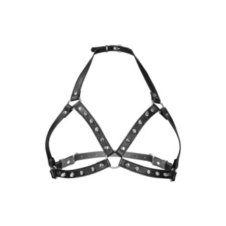 Портупея з металевими шипами Fetish Tentation Sexy Adjustable Chest Harness - Інтернет-магазин спільних покупок ToGether