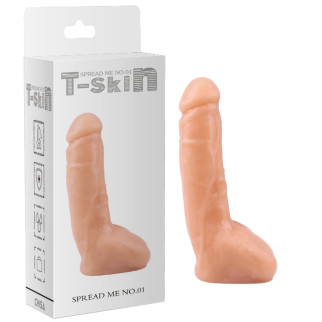 Фалоімітатор Spread Me No.02 T-Skin Dildo 8" 20,5 см/4,2 см Chisa - Інтернет-магазин спільних покупок ToGether