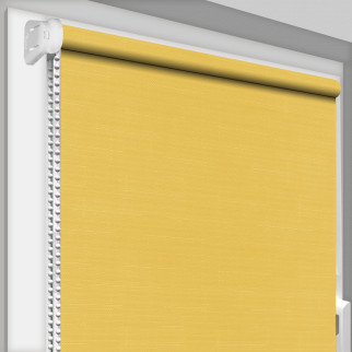 Рулонна штора Rolets Льон 1-858-300 30x170 см відкритого типу Жовта - Інтернет-магазин спільних покупок ToGether